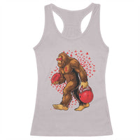 Funny Bigfoot Football Racerback Tank Top Support HIV Awareness Gift - Wonder Print Shop