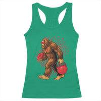 Funny Bigfoot Football Racerback Tank Top Support HIV Awareness Gift - Wonder Print Shop