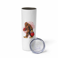 Funny Bigfoot Football Skinny Tumbler Support HIV Awareness Gift - Wonder Print Shop