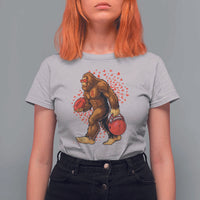 Funny Bigfoot Football T Shirt For Women Support HIV Awareness Gift - Wonder Print Shop