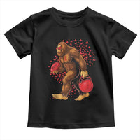 Funny Bigfoot Football Toddler T Shirt Support HIV Awareness Gift - Wonder Print Shop