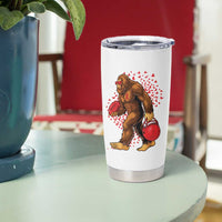 Funny Bigfoot Football Tumbler Cup Support HIV Awareness Gift - Wonder Print Shop
