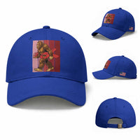 Funny Bigfoot Football HIV Awareness Baseball Cap Red Ribbon Retro Vintage Style Gift