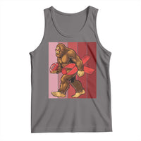 Funny Bigfoot Football HIV Awareness Tank Top Red Ribbon Retro Vintage Style Gift - Wonder Print Shop
