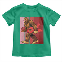 Funny Bigfoot Football HIV Awareness Toddler T Shirt Red Ribbon Retro Vintage Style Gift - Wonder Print Shop