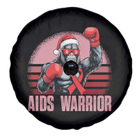 Christmas Santa Bigfoot HIV Awareness Spare Tire Cover Retro Vintage Style Gift - Wonder Print Shop