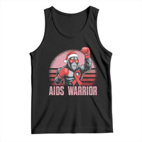 Christmas Santa Bigfoot HIV Awareness Tank Top Retro Vintage Style Gift - Wonder Print Shop