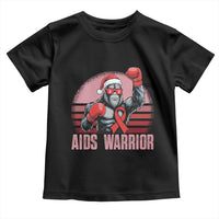 Christmas Santa Bigfoot HIV Awareness Toddler T Shirt Retro Vintage Style Gift - Wonder Print Shop