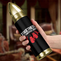 Together We Can Beat AIDS Bullet Tumbler Boxing HIV Awareness Gift - Wonder Print Shop