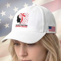 We Fight Together Support Squad Baseball Cap HIV Awareness Dragonfly Gift