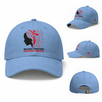 We Fight Together Support Squad Baseball Cap HIV Awareness Dragonfly Gift