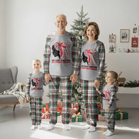 We Fight Together Support Squad Plaid Pajama Set HIV Awareness Dragonfly Gift - Wonder Print Shop