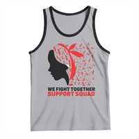 We Fight Together Support Squad Tank Top HIV Awareness Dragonfly Gift - Wonder Print Shop