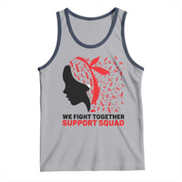 We Fight Together Support Squad Tank Top HIV Awareness Dragonfly Gift - Wonder Print Shop