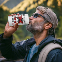 In December We Wear Red 4 in 1 Can Cooler Tumbler HIV Awareness Empowered Woman Gift - Wonder Print Shop