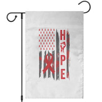 American Flag Hope HIV Awareness Garden Flag World AIDS Day Gift - Wonder Print Shop