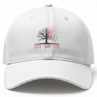 World AIDS Day Awareness Gift Baseball Cap Faith Hope Love