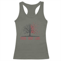 World AIDS Day Awareness Gift Racerback Tank Top Faith Hope Love - Wonder Print Shop