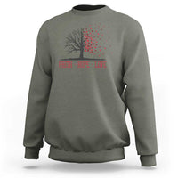 World AIDS Day Awareness Gift Sweatshirt Faith Hope Love - Wonder Print Shop