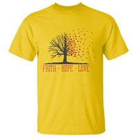 World AIDS Day Awareness Gift T Shirt Faith Hope Love - Wonder Print Shop