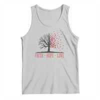 World AIDS Day Awareness Gift Tank Top Faith Hope Love - Wonder Print Shop