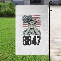 8647 Statue Of Liberty Garden Flag Political Satire Protest Poster Graphic