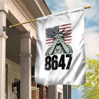 8647 Statue Of Liberty Garden Flag Political Satire Protest Poster Graphic