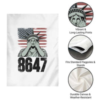 8647 Statue Of Liberty Garden Flag Political Satire Protest Poster Graphic