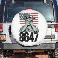 8647 Statue Of Liberty Spare Tire Cover Political Satire Protest Poster Graphic