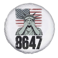 8647 Statue Of Liberty Spare Tire Cover Political Satire Protest Poster Graphic