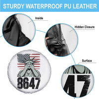 8647 Statue Of Liberty Spare Tire Cover Political Satire Protest Poster Graphic