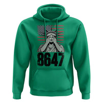 8647 Statue Of Liberty Hoodie Political Satire Protest Poster Graphic