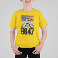 8647 Statue Of Liberty T Shirt For Kid Political Satire Protest Poster Graphic