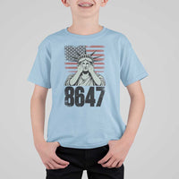 8647 Statue Of Liberty T Shirt For Kid Political Satire Protest Poster Graphic