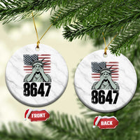 8647 Statue Of Liberty Ceramic Ornament Political Satire Protest Poster Graphic