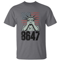 8647 Statue Of Liberty T Shirt Political Satire Protest Poster Graphic