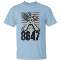 8647 Statue Of Liberty T Shirt Political Satire Protest Poster Graphic