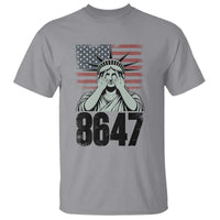 8647 Statue Of Liberty T Shirt Political Satire Protest Poster Graphic