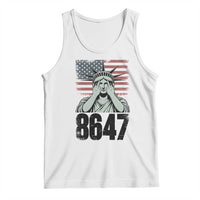 8647 Statue Of Liberty Tank Top Political Satire Protest Poster Graphic