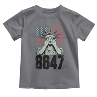 8647 Statue Of Liberty Toddler T Shirt Political Satire Protest Poster Graphic
