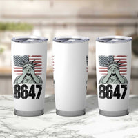 8647 Statue Of Liberty Tumbler Cup Political Satire Protest Poster Graphic