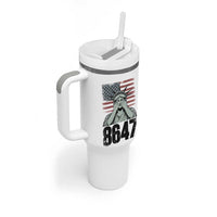 8647 Statue Of Liberty Tumbler With Handle Political Satire Protest Poster Graphic