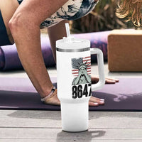 8647 Statue Of Liberty Tumbler With Handle Political Satire Protest Poster Graphic