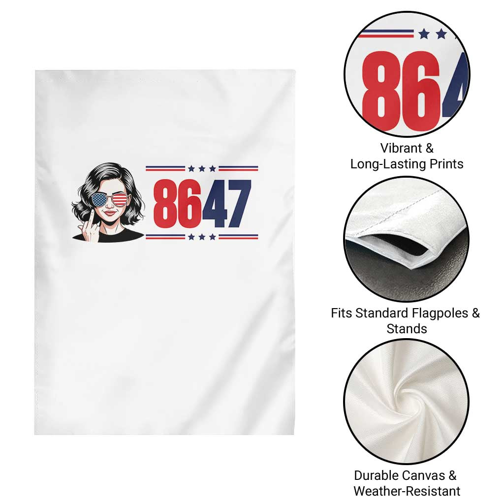 Political Activist 8647 Garden Flag Freedom Satire Protest Graphic