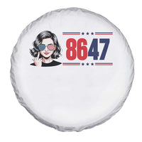 Political Activist 8647 Spare Tire Cover Freedom Satire Protest Graphic