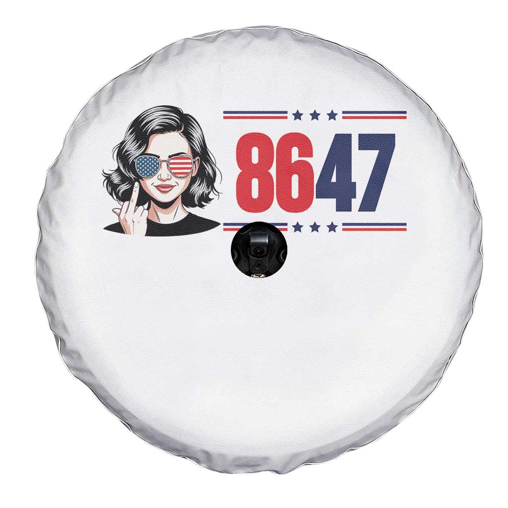 Political Activist 8647 Spare Tire Cover Freedom Satire Protest Graphic