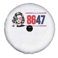 Political Activist 8647 Spare Tire Cover Freedom Satire Protest Graphic