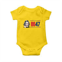 Political Activist 8647 Baby Onesie Freedom Satire Protest Graphic
