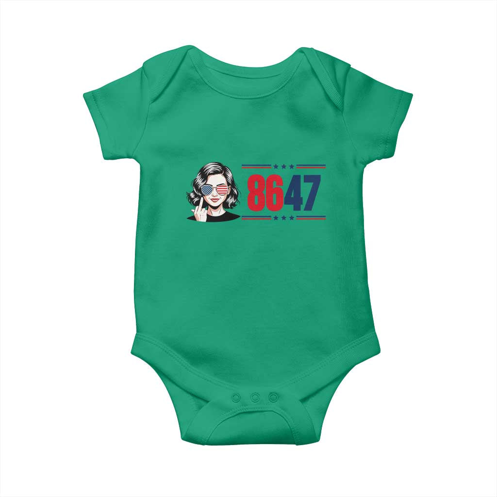 Political Activist 8647 Baby Onesie Freedom Satire Protest Graphic