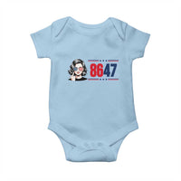 Political Activist 8647 Baby Onesie Freedom Satire Protest Graphic